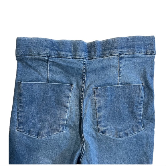 Free People High Waisted Pull on Skinny Jeans Size 26 - Picture 4 of 6